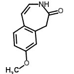 CAS 登录号：85175-85-5， 8-甲氧基-1,3-二氢-2H-3-苯并氮杂卓-2-酮