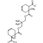 CAS#: 85187-50-4, 6-[(3-{[(6-Carboxy-1-methyl-3-cyclohexen-1-yl)carbonyl]oxy}-2,2-dimethylpropoxy)carbonyl]-6-methyl-3-cyclohexene-1-carboxylate
