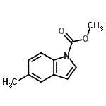 CAS#: 852105-08-9, Methyl 5-methyl-1H-indole-1-carboxylate