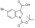CAS#: 852180-98-4, 5-Bromo-1H-tert-Butoxycarbonyl-Indole-3-Carboxylic Acid