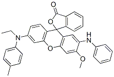 CAS#: 85223-22-9, 6'-[Ethyl(4-Methylphenyl)Amino]-3'-Methoxy-2'-(Phenylamino)-Spiro[Isobenzofuran-1(3H),9'-[9H]Xanthen]-3-One