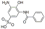 CAS 登录号：85237-59-8， 3-氨基-5-苯甲酰胺基-4-羟基苯磺酸