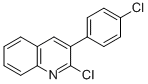 CAS 登录号：85274-81-3， 2-氯-3-(4-氯苯基)喹啉