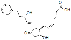 CAS 登录号：85280-91-7， (Z)-7-[(1R)-5a-羟基-2b-[(E,S)-3-羟基-5-苯基-1-戊烯基]-3-氧代环戊烷-1a-基]-5-庚烯酸