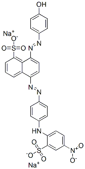 CAS#: 85283-57-4, Disodium 8-[(4-Hydroxyphenyl)Azo]-5-[[4-[(4-Nitro-2-Sulphonatophenyl)Amino]Phenyl]Azo]Naphthalenesulphonate