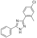 CAS 登录号：85303-94-2， 3-(4-氯-O-甲苯基)-5-苯基-1H-1,2,4-三唑