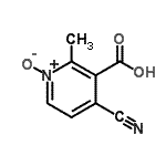 CAS#: 853648-80-3, 4-Cyano-2-methylnicotinic acid 1-oxide