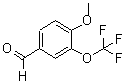 CAS 登录号：853771-90-1， 4-甲氧基-3-(三氟甲氧基)苯甲醛