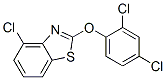 CAS#: 85391-64-6, 4-Chloro-2-(2,4-Dichlorophenoxy)Benzothiazole