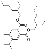 CAS 登录号：85409-66-1， 二(2-乙基己基) 4-(异丙基)-5-甲基邻苯二甲酸酯