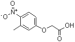 CAS 登录号：85444-81-1， (3-甲基-4-硝基苯氧基)乙酸