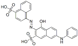 CAS#: 85455-47-6, 4-[[1-Hydroxy-6-(Phenylamino)-3-Sulpho-2-Naphthyl]Azo]Naphthalenesulphonic Acid