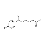 CAS#: 854658-73-4, 6-(4-Iodophenyl)-6-oxohexanoic acid