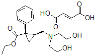 CAS#: 85467-24-9, Ethyl (1R,2S)-2-[(Bis(2-Hydroxyethyl)Amino)Methyl]-1-Phenyl-Cyclopropane-1-Carboxylate But-2-Enedioic Acid