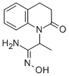 CAS 登录号：85475-51-0， 3,4-二氢-N-羟基-alpha-甲基-2-氧代-1(2H)-喹啉乙脒