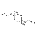 CAS#: 854841-36-4, 2,5-Diethoxy-2,5-dimethyl-1,4-dioxane