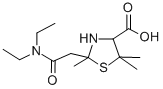 CAS#: 85486-59-5, 4-Carboxy-2,5,5-Trimethylthiazolidine-2-N,N-Diethylacetamide