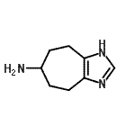 CAS#: 855405-67-3, 1,4,5,6,7,8-Hexahydrocyclohepta[d]imidazol-6-amine