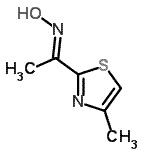 CAS#: 855628-40-9, (1E)-N-Hydroxy-1-(4-methyl-1,3-thiazol-2-yl)ethanimine