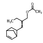 CAS#: 85567-26-6, 2-(Bicyclo[2.2.1]hept-5-en-2-ylmethylene)butyl acetate