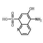 CAS#: 855765-74-1, 5-Amino-6-hydroxy-8-quinolinesulfonic acid