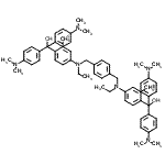 CAS#: 85586-74-9, {1,4-Phenylenebis[methylene(ethylimino)(2-methyl-4,1-phenylene)]}bis{bis[4-(dimethylamino)phenyl]methanol}