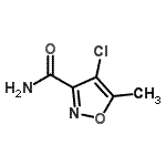 CAS#: 85608-59-9, 4-Chloro-5-methyl-1,2-oxazole-3-carboxamide