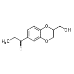 CAS#: 856081-50-0, 1-[2-(Hydroxymethyl)-2,3-dihydro-1,4-benzodioxin-6-yl]-1-propanone