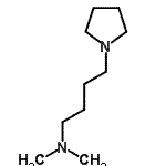 CAS 登录号：85614-47-7， N,N-二甲基-4-(1-吡咯烷基)-1-丁胺