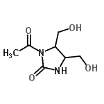 CAS 登录号：856331-38-9， 1-乙酰基-4,5-二(羟基甲基)-2-咪唑烷酮