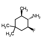 CAS#: 85649-06-5, (1S,2S,6R)-2-Fluoro-4,4,6-trimethylcyclohexanamine