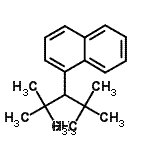 CAS#: 85650-82-4, 1-(2,2,4,4-Tetramethyl-3-pentanyl)naphthalene