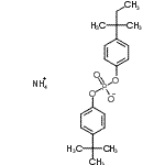 CAS 登录号：85665-52-7， 铵4-(2-甲基-2-丁炔基)苯基4-(2-甲基-2-丙基)苯基磷酸酯