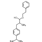 CAS 登录号：85665-82-3， 3-(4-异丙基苯基)-2-甲基-1-(2-苯基乙氧基)-1-丙醇