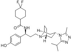 CAS#: 856708-54-8, 4-Hydroxyphenyl Maraviroc