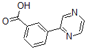 CAS 登录号：856905-13-0， 3-(2-吡嗪基)-苯甲酸