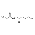 CAS#: 856985-81-4, N-(2,5-Dihydroxypentyl)propanamide