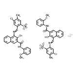 CAS#: 85702-54-1, Calcium bis[4-chloro-2-({2-hydroxy-3-[(2-methoxyphenyl)carbamoyl]-1-naphthyl}diazenyl)-5-methylbenzenesulfonate]