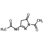 CAS#: 857183-80-3, N-(1-Acetyl-5-oxo-4,5-dihydro-1H-pyrazol-3-yl)acetamide