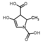 CAS#: 857207-74-0, 4-Hydroxy-2-methyl-2,3-dihydro-1H-pyrrole-1,3-dicarboxylic acid