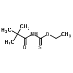 CAS 登录号：857283-11-5， O-乙基(2,2-二甲基丙烷酰基)硫代氨基甲酸酯