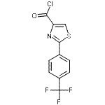 CAS#: 857284-28-7, 2-[4-(Trifluoromethyl)phenyl]-1,3-thiazole-4-carbonyl chloride
