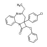 CAS#: 85741-29-3, 7-(4-Chlorophenyl)-8-Phenoxy-4,5-Benzo-3-Aza-2-Nonem