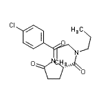 CAS#: 85760-87-8, 1-(4-Chlorobenzoyl)-5-oxo-N,N-dipropyl-L-prolinamide