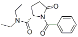 CAS 登录号：85760-92-5， (S)-1-苯甲酰基-N,N-二乙基-5-氧代-2-吡咯烷甲酰胺