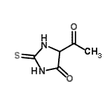 CAS 登录号：857767-02-3， 5-乙酰基-2-硫代-4-咪唑烷酮