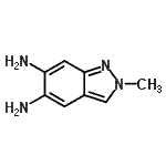CAS#: 857773-62-7, 2-Methyl-2H-indazole-5,6-diamine
