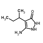 CAS#: 857988-45-5, 5-Amino-4-sec-butyl-1,2-dihydro-3H-pyrazol-3-one