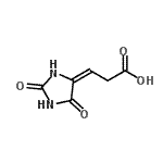 CAS 登录号：858222-19-2， (3E)-3-(2,5-二氧代-4-咪唑烷基亚基)丙酸