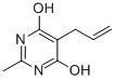 CAS 登录号：85826-32-0， 5-烯丙基-2-甲基-4,6-嘧啶二醇